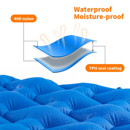 Inflatable Mattress Camping Mattress Air Mattress Ultralight Outdoor Sleeping Pad Folding Bed Hiking Sleeping Mat