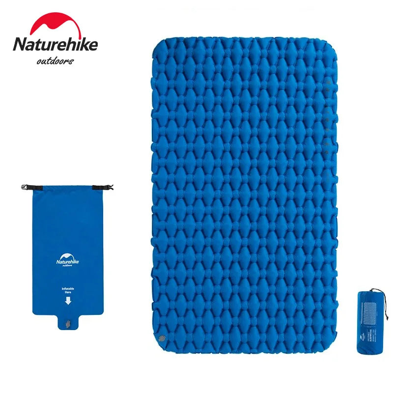 Inflatable Mattress Air Cushion Portable Sleeping Mat Damp Proof Waterproof Pad Hiking Camping Ultra-Light Travel Mat